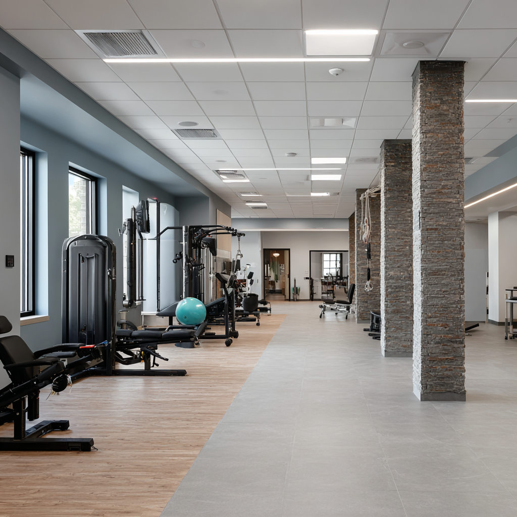 Wellness area at Tranquil Recovery Columbus Ohio